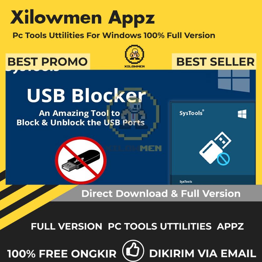 [Full Version] SysTools USB Blocker Pro PC Tools Software Utilities Lifetime Win OS