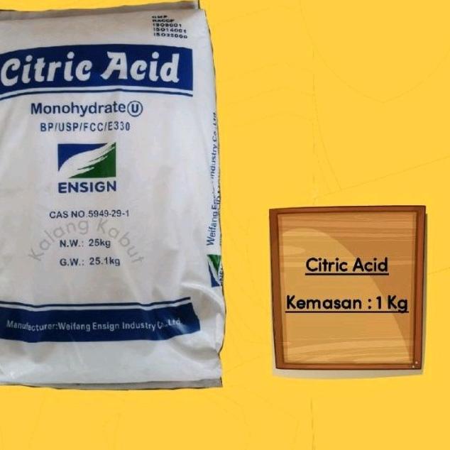 

Bisa COD Citrun | Citric Acid | Asam Sitrat | 1 Kg !!!