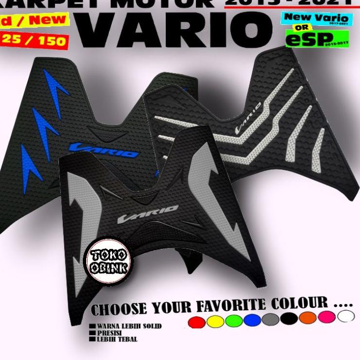 ( Bisa Cod ) Karpet Vario 125 - Karpet Vario 150 - Karpet Motor Vario 125 - Karpet Vario - Karpet Mo