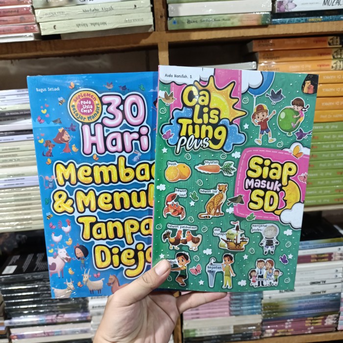 

Paket 2 Buku Calistung Plus Masuk Sd - 30 Hari Membaca & Menulis