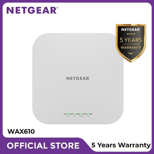 Netgear WAX610 AX1800 PoE MultiGig Insight Managed WiFi 6 Access Point S