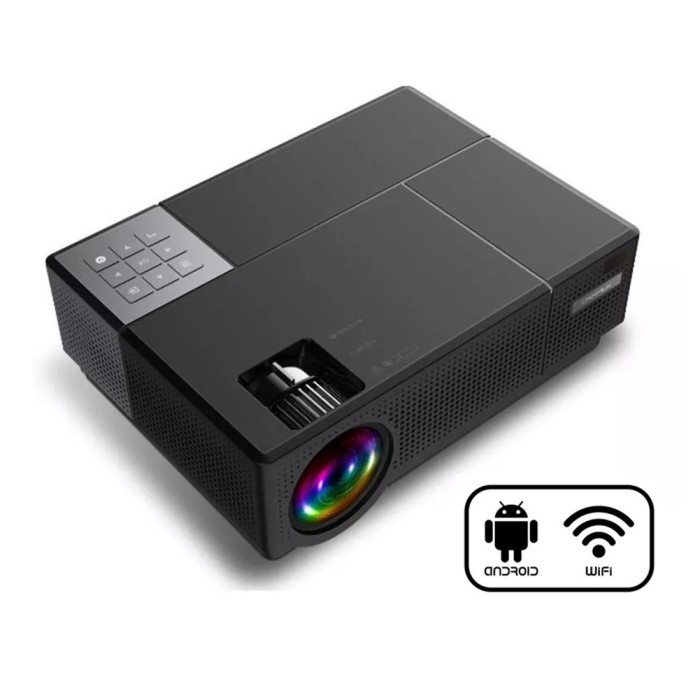 

[[JNT COD]] Cheerlux CL-770 Android Wifi 1080P Projector FHD Proyektor 4000 Lumens