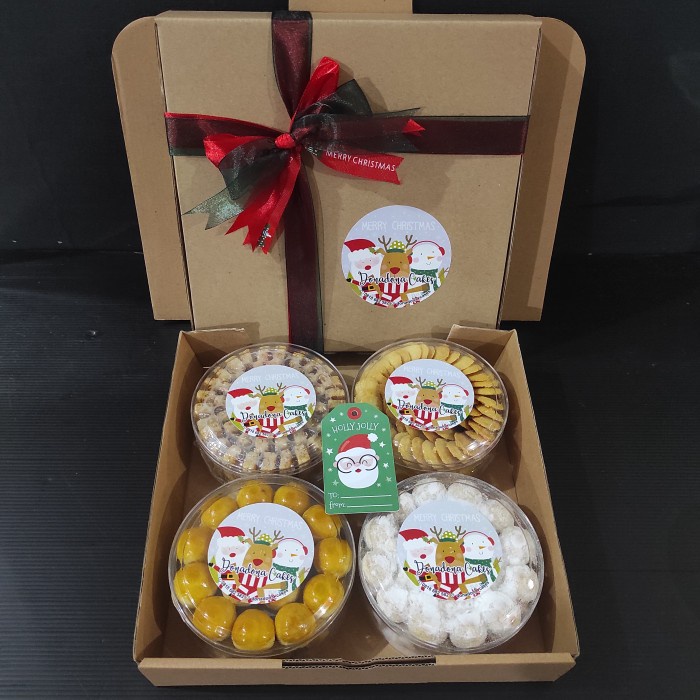 

4 Kue Kering WIJSMAN Dona/Hampers Imlek/Lebaran/Natal