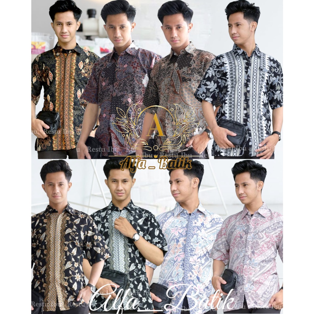 KEMEJA BATIK TERBARU Kemeja Batik Pria Seragaman Among Tamu / Kemeja Batik Nikahan Original /TERBARU KEMEJA BATIK PRIA LENGAN PANJANG MOTIF/ CUOPLE BATIK AUREL LILAC