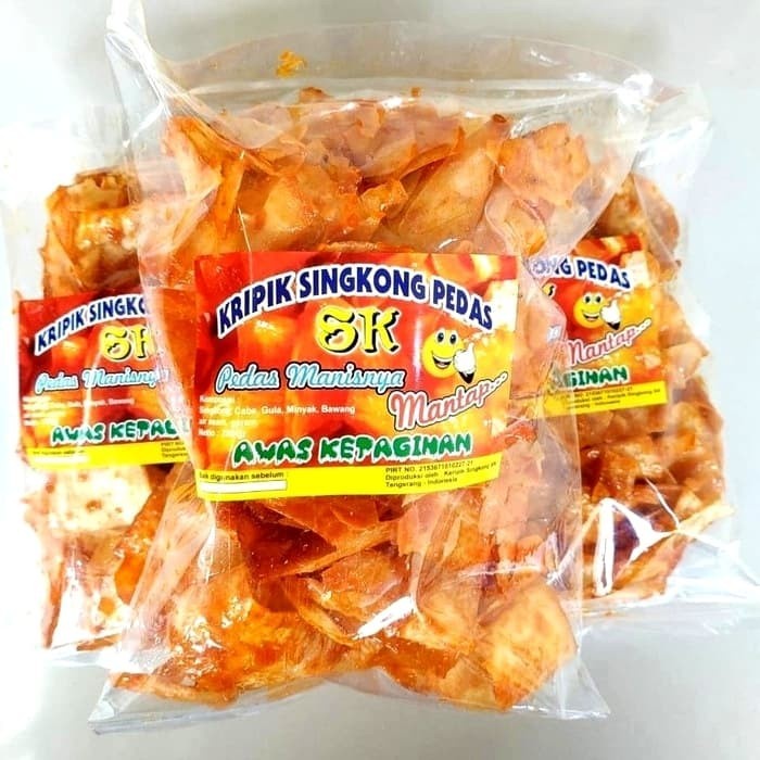 

Terlaris ✨ -Keripik Singkong Balado Pedas Manis SK2.2.23