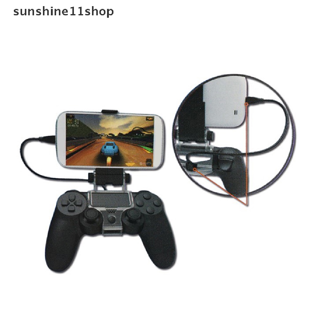 Sho Untuk PlayStation PS4 Game Controller Ponsel Pintar Klip Penjepit Mount Holder Untuk PS4 N