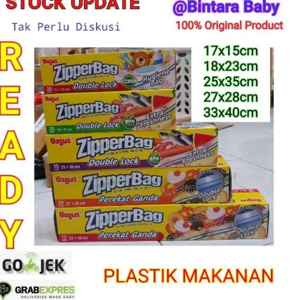 Murah Bagus Plastik Makanan Bpa Free Non Double Lock Ziplock