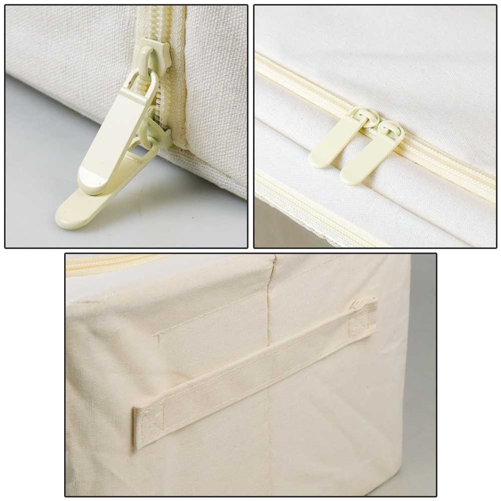 Kotak Pakaian Lipat Organizer Box Foldable 24L with Window Tempat Penyimpanan Baju Minimalis Design Berkualitas