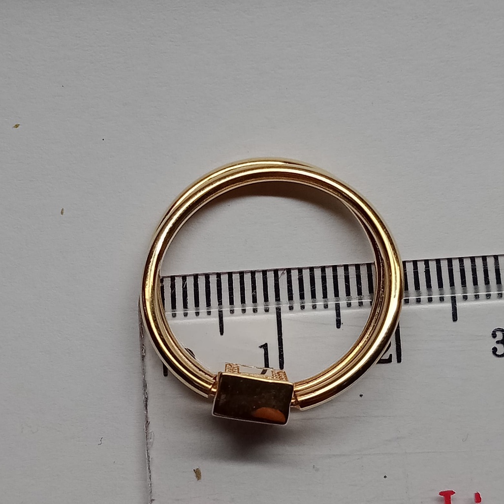 Cincin emas 17k - 3.45 gr kadar 750 - 4195