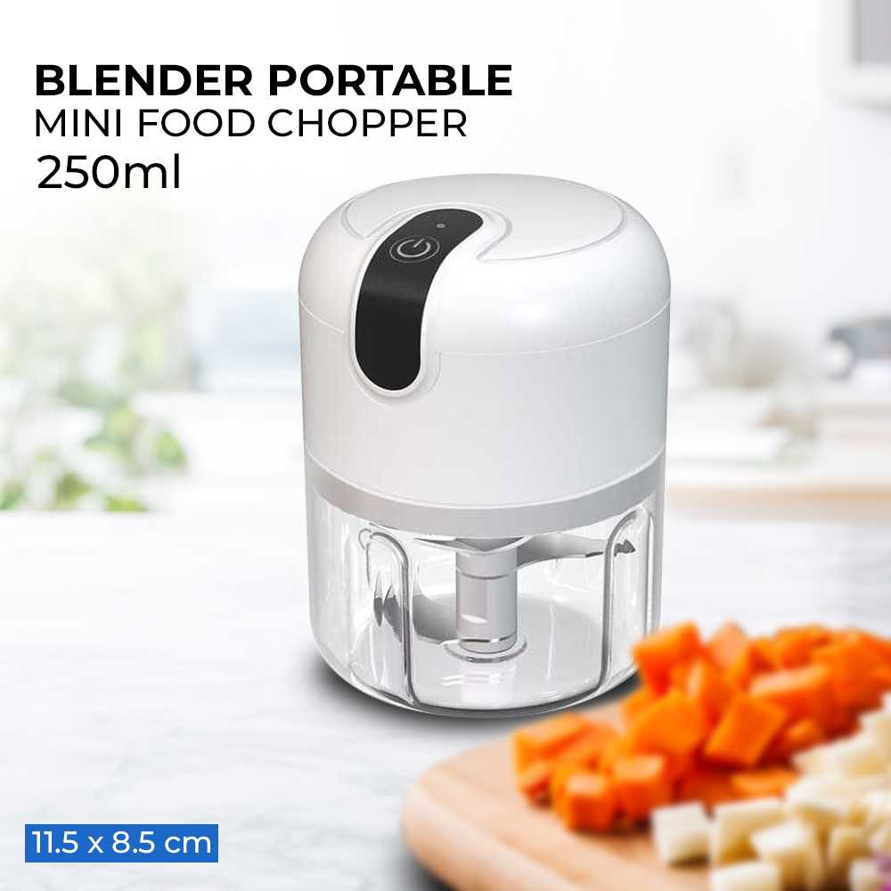 TD - DPR Blender Portable Food Chopper Mini Elektrik 250ML - MGC220