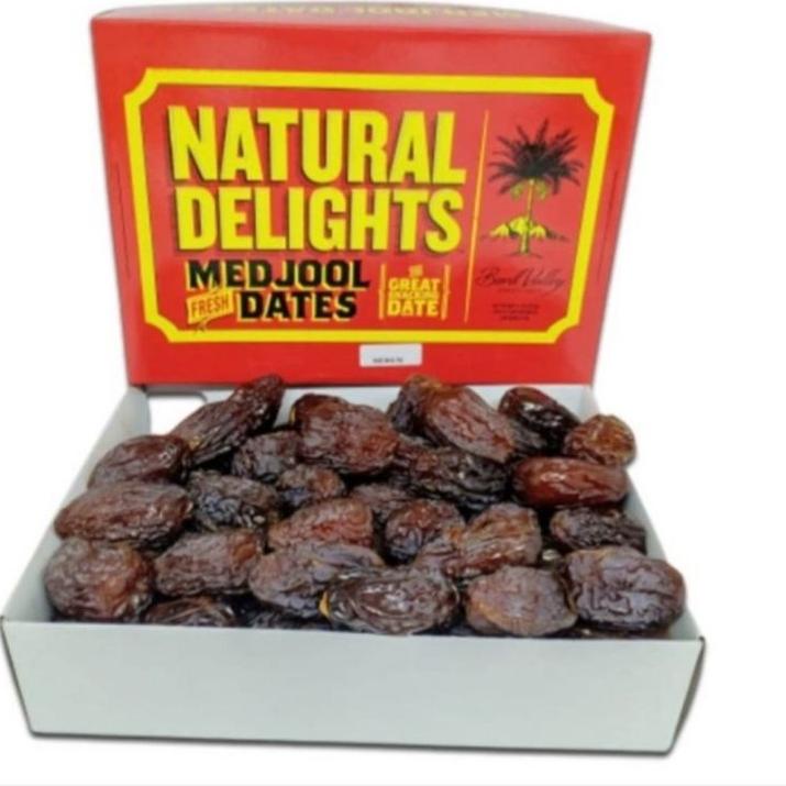 

✸ Kurma medjool dates california 1kg/Natural delight jumbo ❊