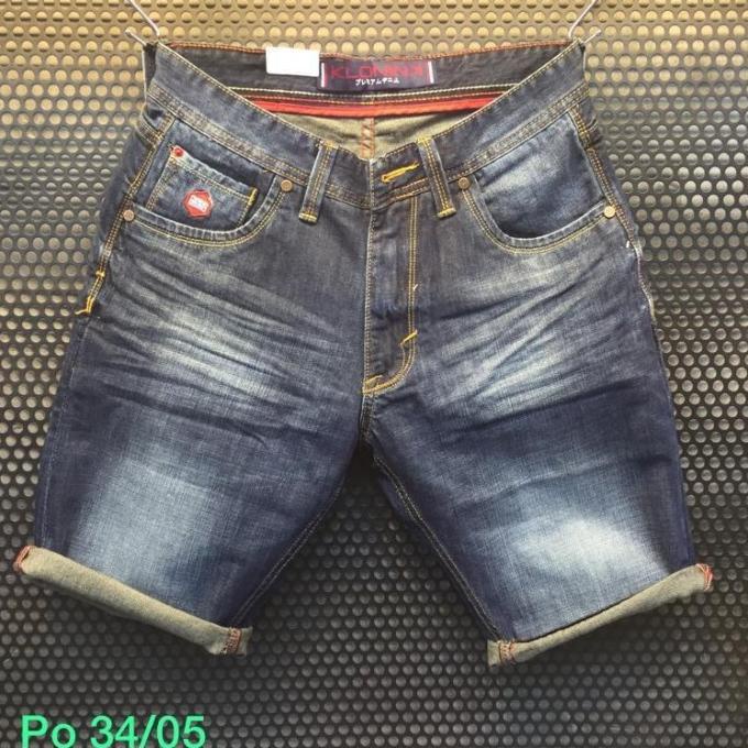 Celana jeans pria pendek klonink original