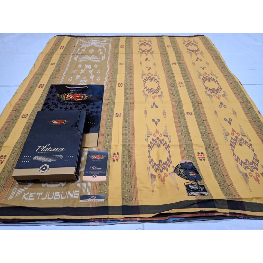 Sarung Ketjubung Platinum DIS, DPK,DPK Hitam