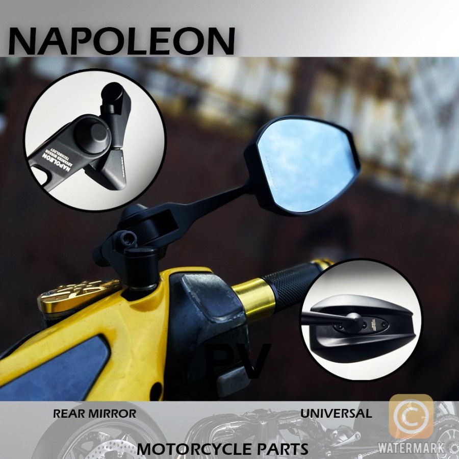 SPION NAPOLEON BATMAN FULL CNC SPION VARIASI NMAX PCX AEROX LEXY ADV VARIO 160 SCOOPY MIO BEAT DLL