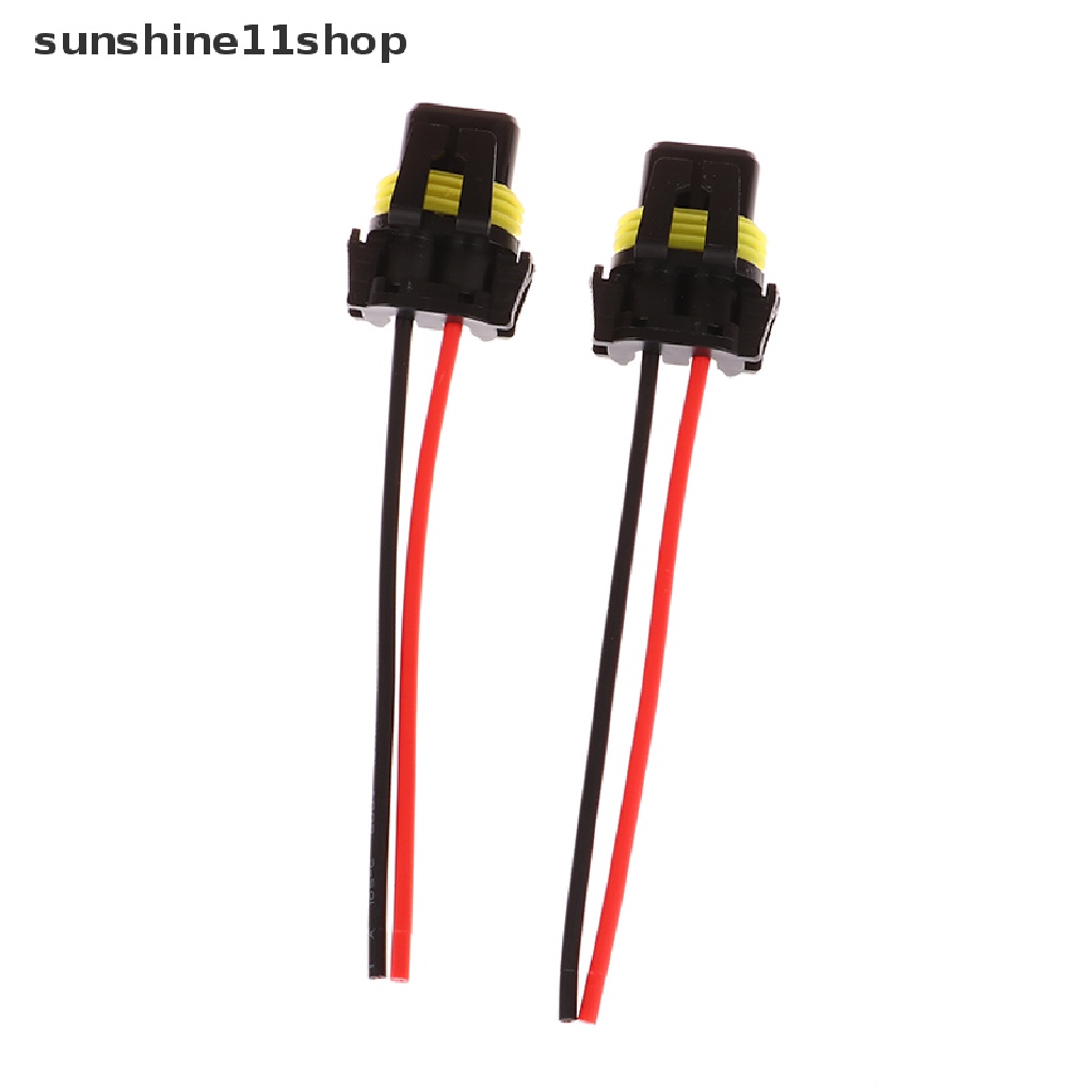 Sho 1pasang Konektor Adapter Female Soket Bohlam HB3 HB4 Untuk Lampu Kabut Depan N