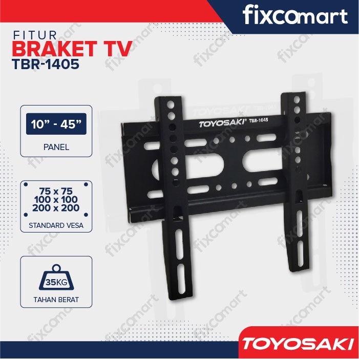 Bracket TV LCD LED 10&quot; - 45&quot; Toyosaki 1045