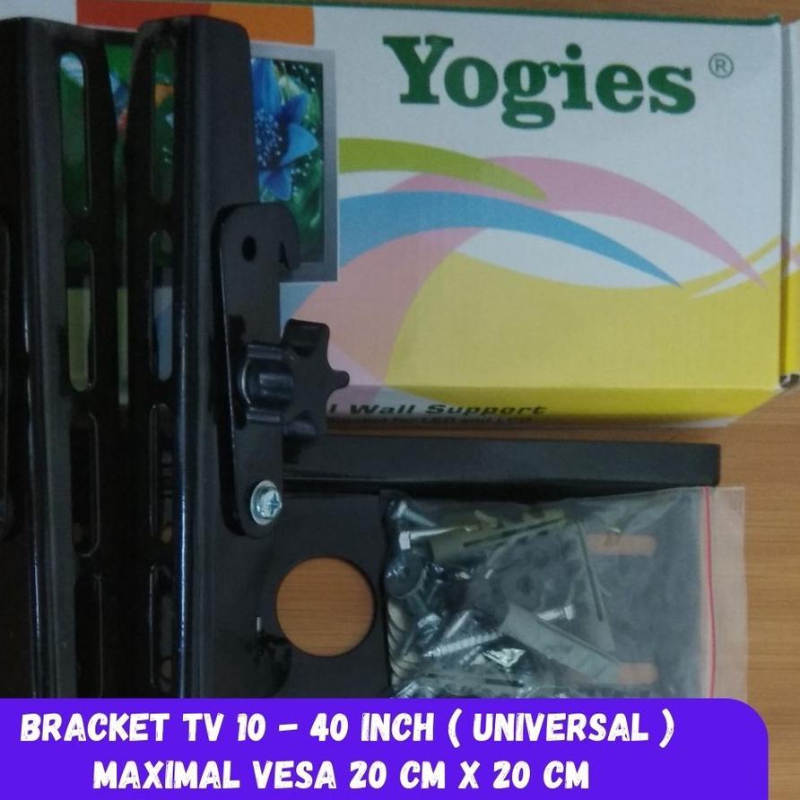 ♝ BRACKET TV YOGIES 17 - 32 INCI / BRAKET TV LED / BREKET TV LCD YOGIES 17-32" - BRACKET TV 10 - 32 