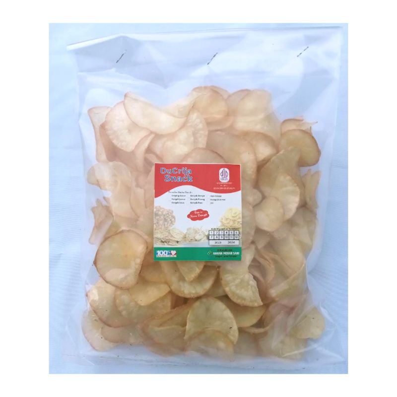 

Keripik Singkong DuCrija Netto 100 gr