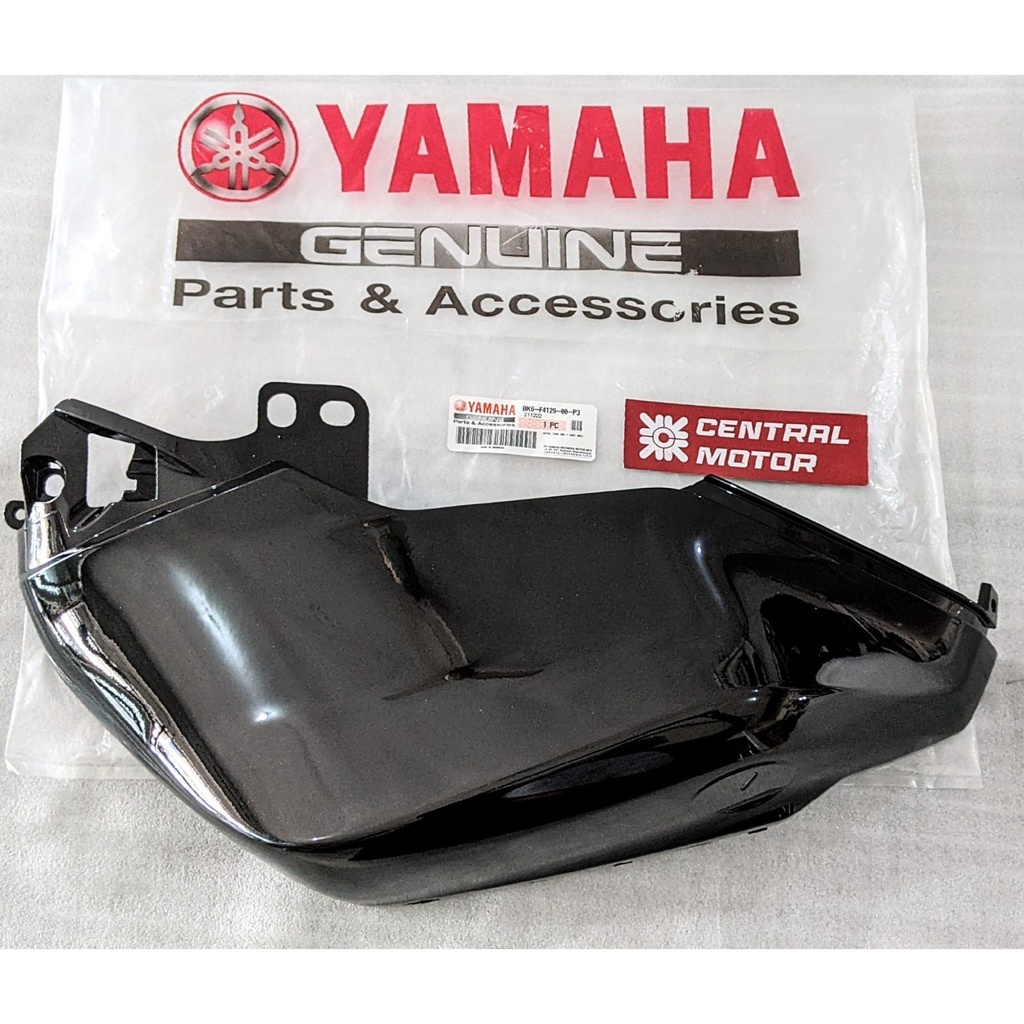 COVER SAYAP TANGKI TENGKI CONDOM KONDOM SAMPING KANAN KIRI SEPASANG HITAM METALIK R15 R 15 V3 VVA OR