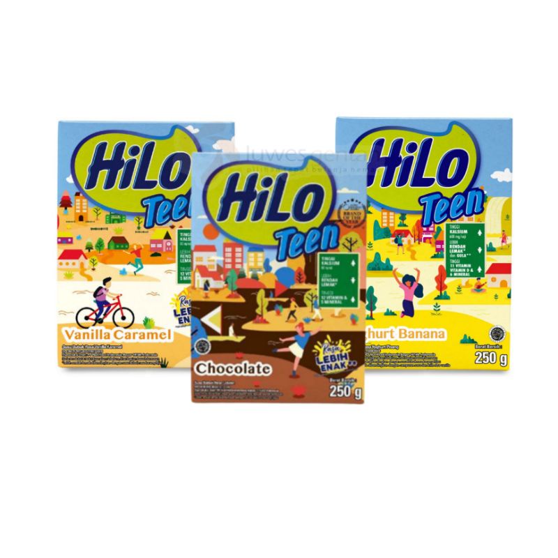 

HILO TEEN 250 GR CHOCOLATE, VANILA, CARAMEL