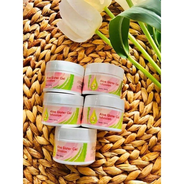 Aloe water gell infussion