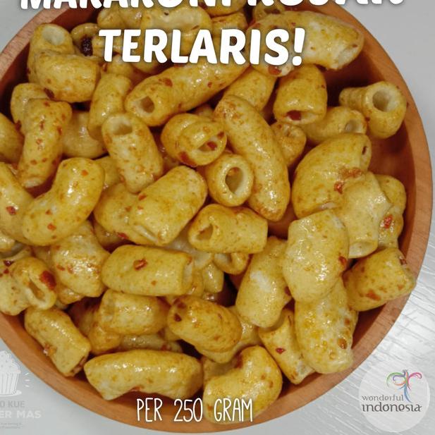 

♢ MAKARONI BUMBU RUJAK PEDAS MANIS 1 KG / MAKRONI RUJAK / MACARONI RUJAK / ☃
