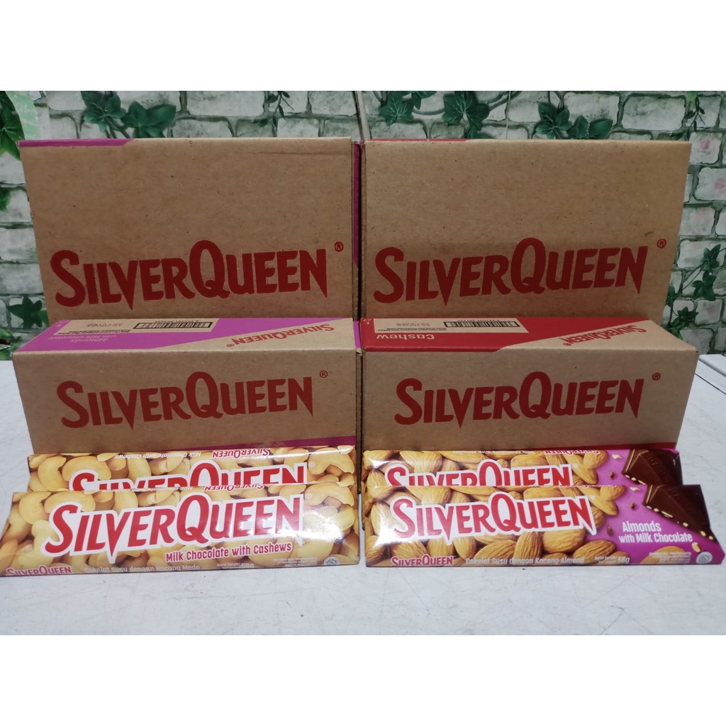

[ 1 BOX @10Pcs ] SilverQueen 58g