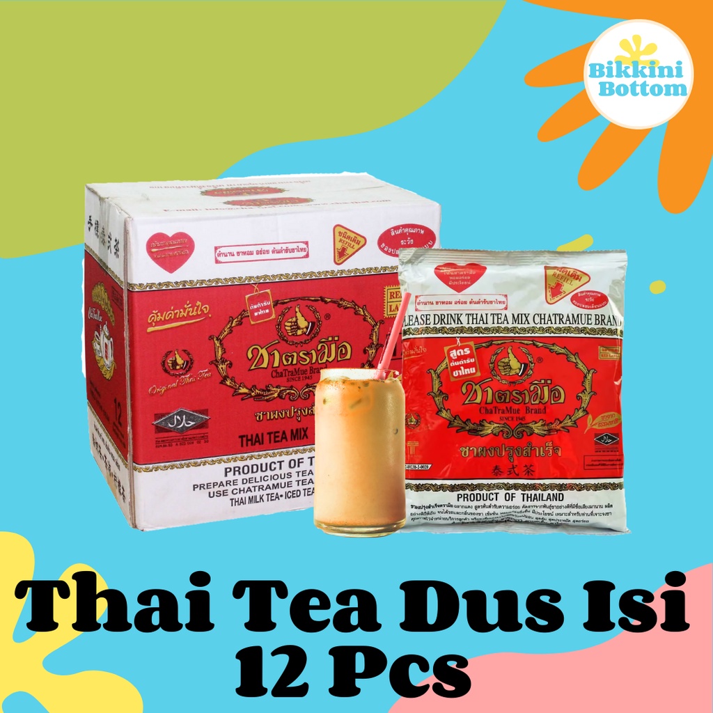 Chatramue Thai tea 1 dus isi 12bungkus