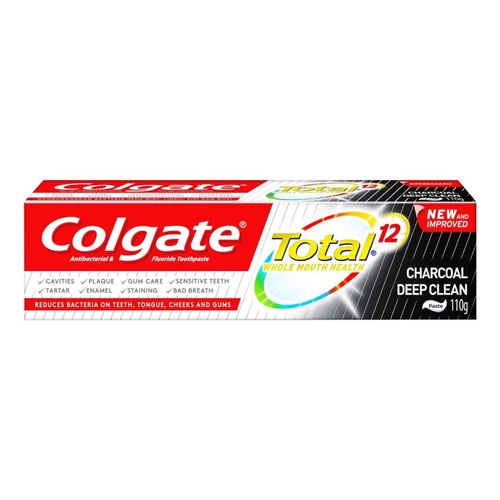 Colgate Total Charcoal Paste Toothpaste Pasta Gigi 110gr