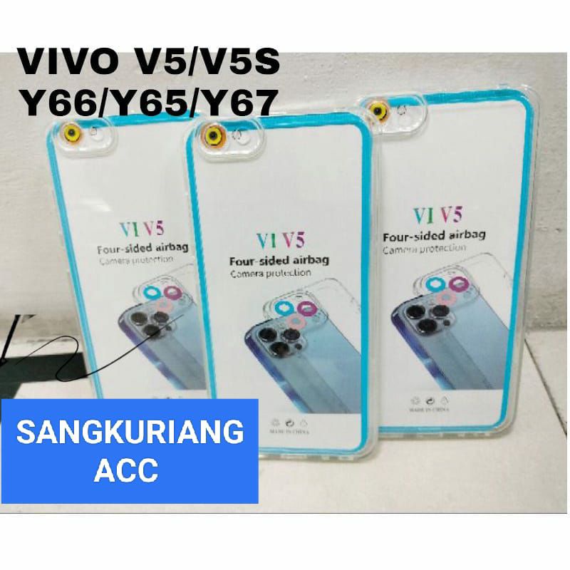 Softcase Slicon Bening Transparan hp VIVO V5/V5S/Y66/Y65/Y67 Slicon Casing Case Bening Transparan terbaru