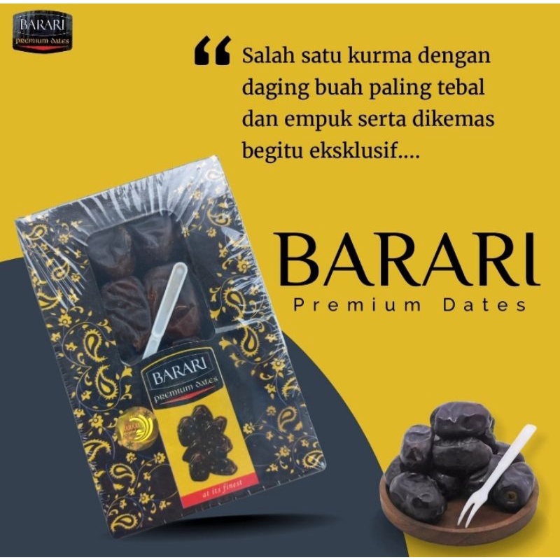 Kurma anggur Bam Barari 550gr| kurma madu Bam | barari