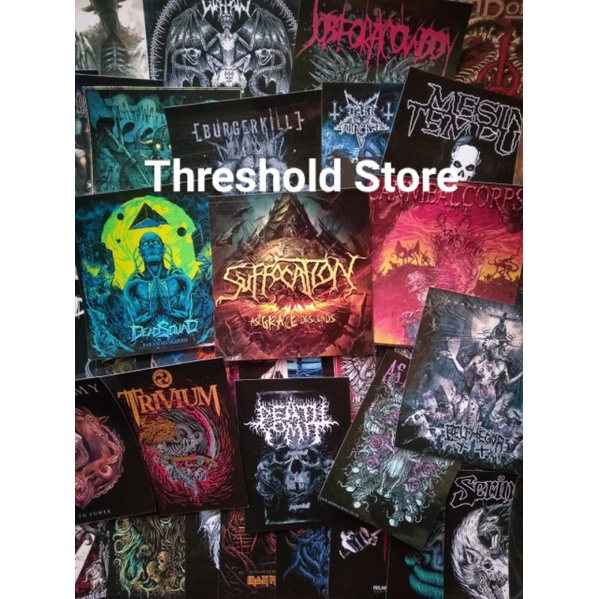 

Sticker Metal (Isi50 Lembar) cover artwork / Large size (BESAR) + BONUS!!!!
