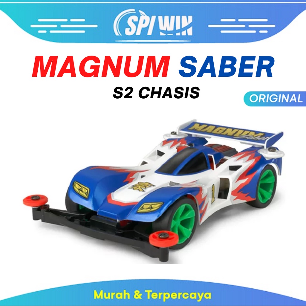 TAMIYA Original MAGNUM SABER PREMIUM Super 2 S2 Chasis Chassis 19431 Ori