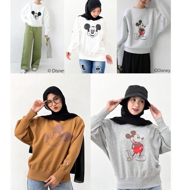 TERBAIK Champion Relume Reverse Weave Disney Sweatshirt