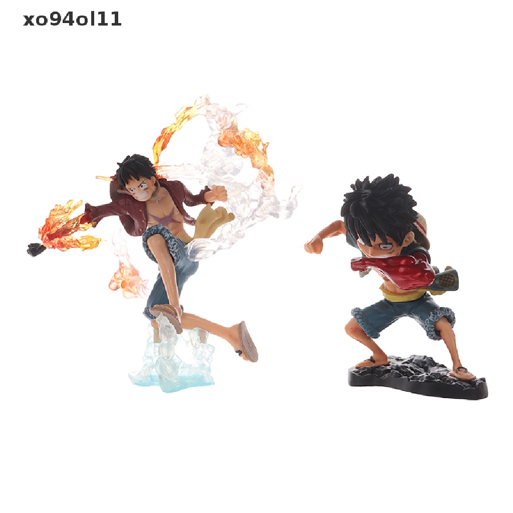 Xo One Piece Anime Action Figure Monkey.D.luffy Original Hand Made Mainan Peripherals OL