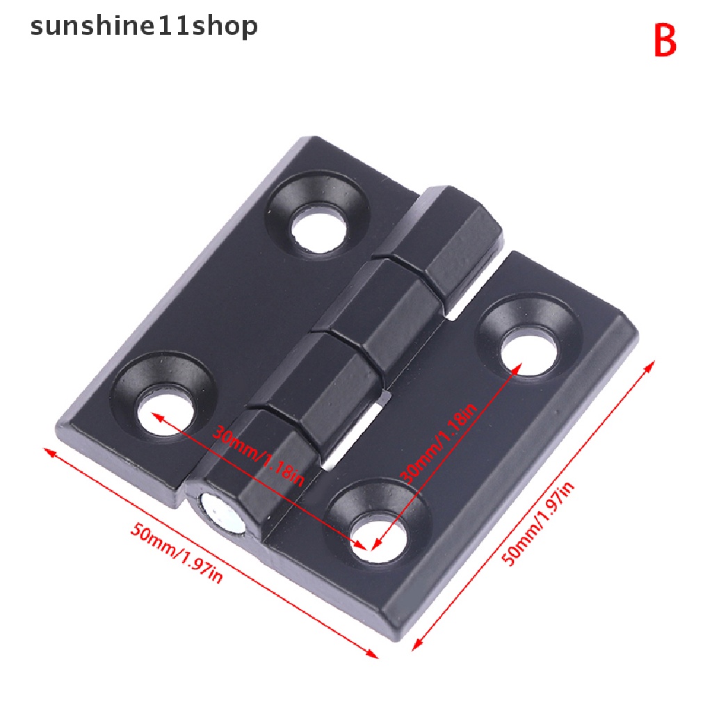 Sho 4040 /5050 /6060Engsel Lipat Kotak Zinc Alloy Surface Mounted Hinge N