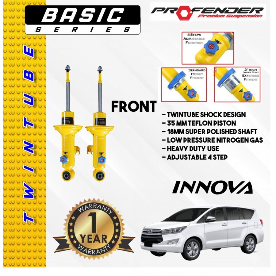 SHOCKBREAKER MOBIL INNOVA REBORN PROFENDER TWINTUBE DEPAN SUSPENSI