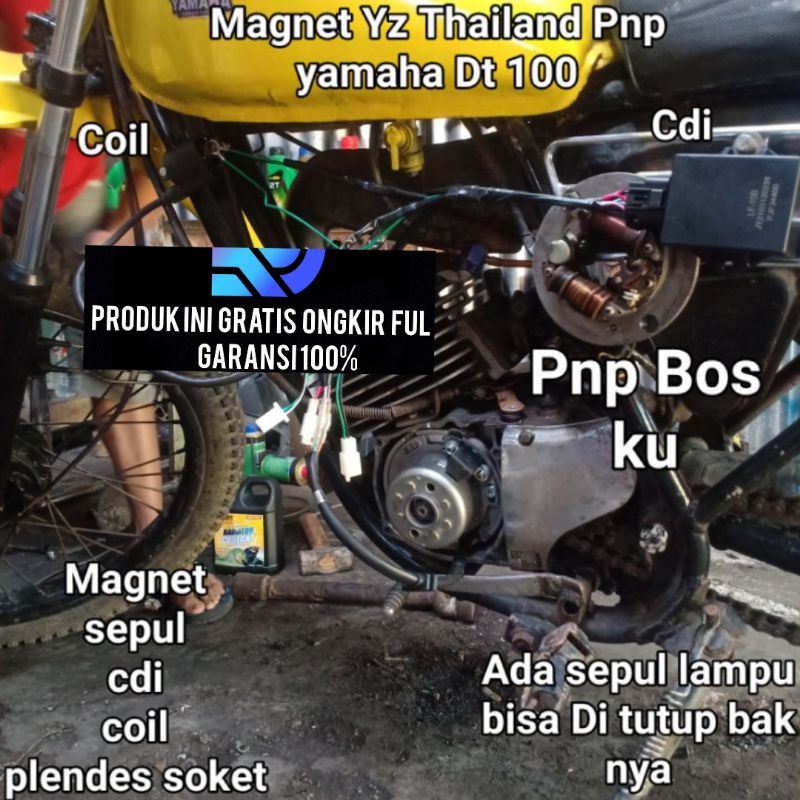 Pengapian Yz Thailand Rc3 Pnp Dt110 Yamaha Dt125 original