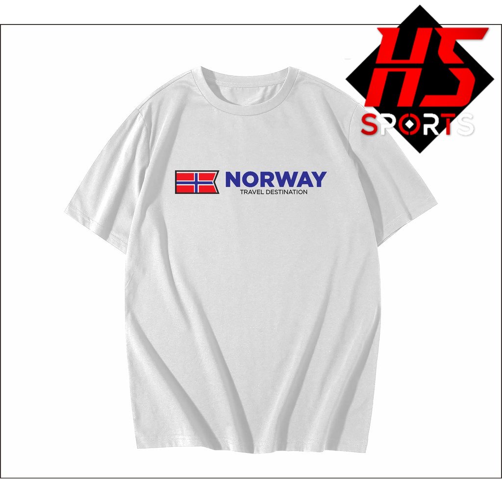 KAOS NORWEYGIA - BAJU OLEH - OLEH NORWEY - TSHIRT OLEH OLEH NORWEGIA 1