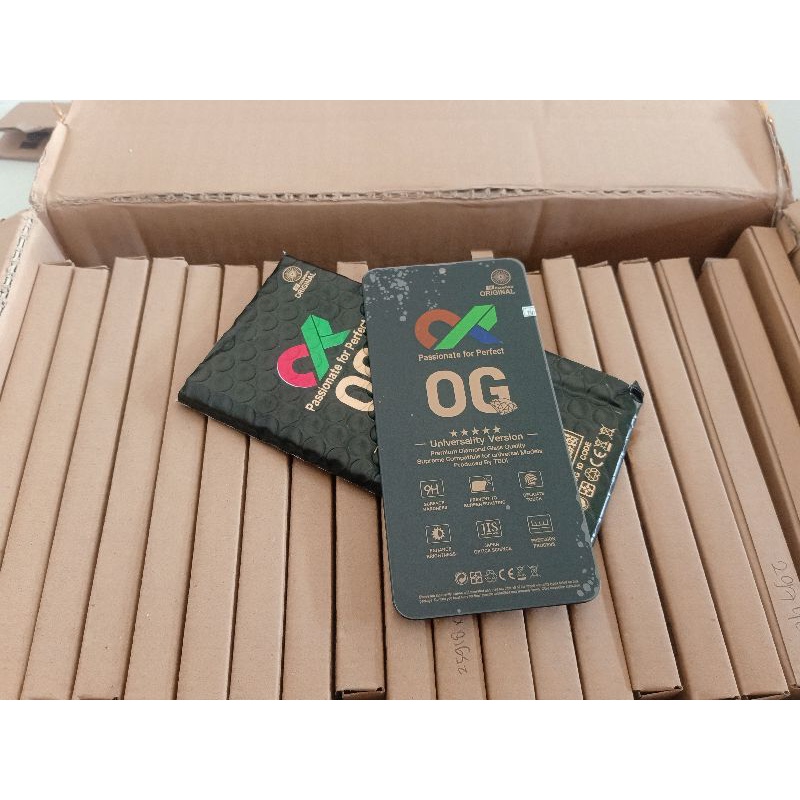 Lcd realme C25/25s/oppo A16/16s Black Crown