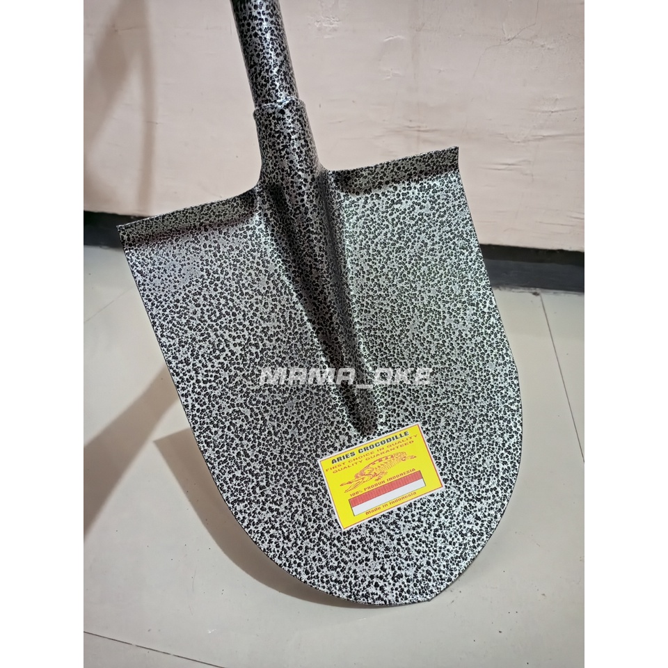 Sekop Crocodile Gagang Besi Coating Hammertone