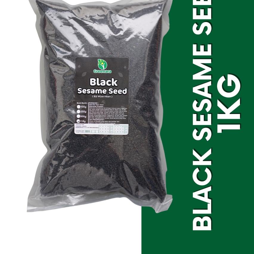 

▼ Black sesame seed 1kg wijen hitam 1kg ♤