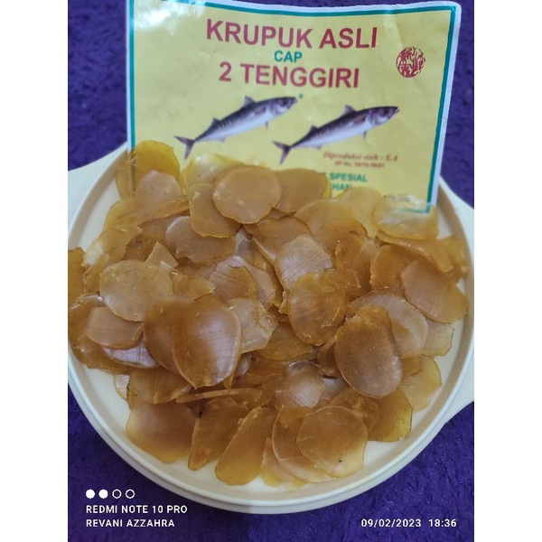 

KERUPUK IKAN CAP 2 TENGGIRI ASLI 250gr 500gr 1kg KERUPUK NASI UDUK KERUPUK NASI KUNING