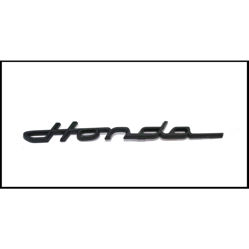 Emblem Honda Latin Warna Chrome Hitam Merah Emblem Emas Carbon Tulisan Honda/emblem Honda Latin Sepasang