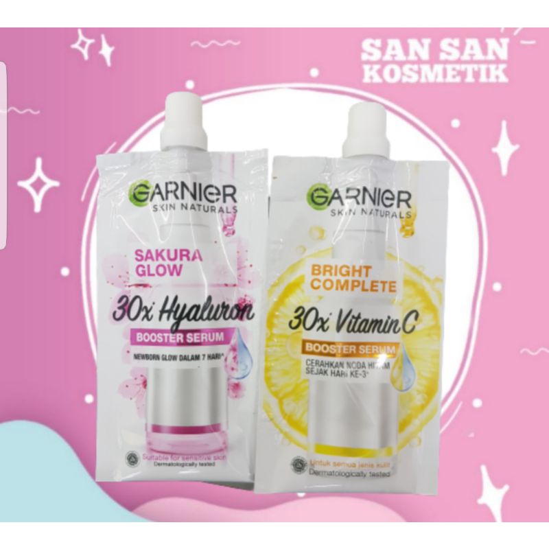 Garnier Sakura white Hayaluron/ bright complete vit C  Serum Sachet