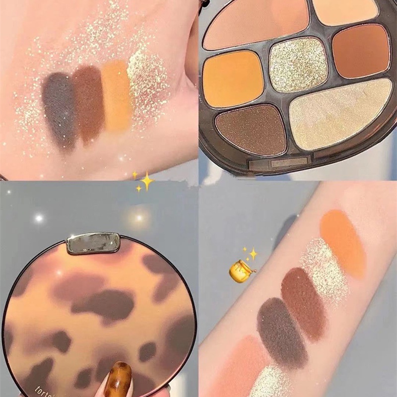DIKALU COCO VENUS TORTOISE SHELL EYESHADOW KOREAN EYESHADOW PALETTE PIGMENTED MATTE GLITTER KODE DKL – 902