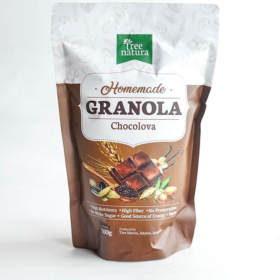 

✤ Tree Natura, Granola Chocolova 500gr (Dark Chocolate) ☁