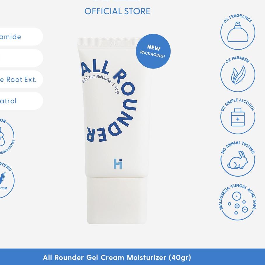➸ HALE All Rounder Gel Cream Moisturizer ❈