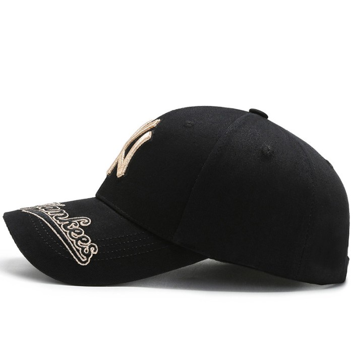 SALE -NEXTSTOP-057 Topi Baseball NY Cap Casual Sport Pria Wanita - Beige  3.1.23