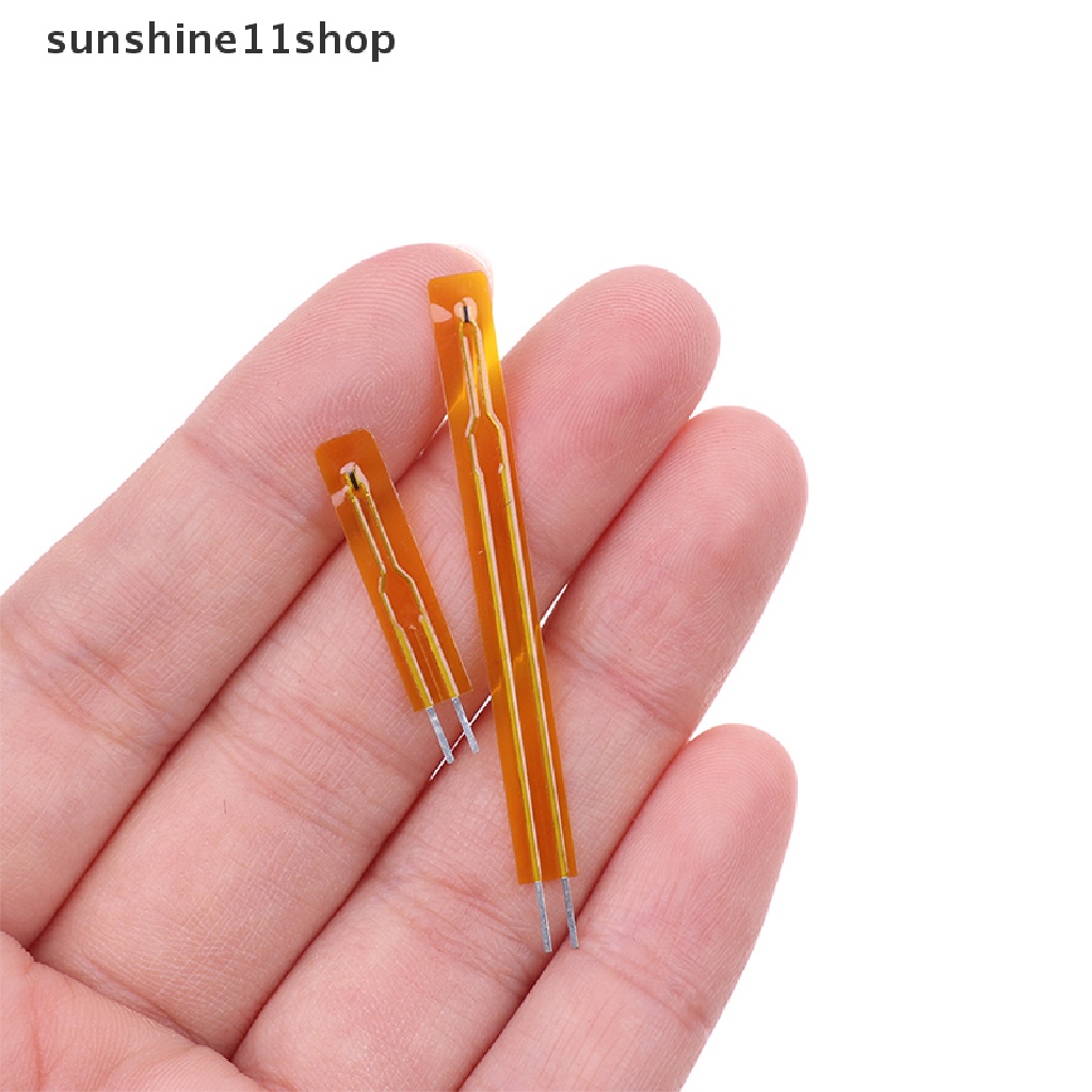 Sho 10pcs Termis NTC Film Tipis 2.5cm 5cm 395010k 50K 100K MF5B Smd1% 5% Sensor Suhu N